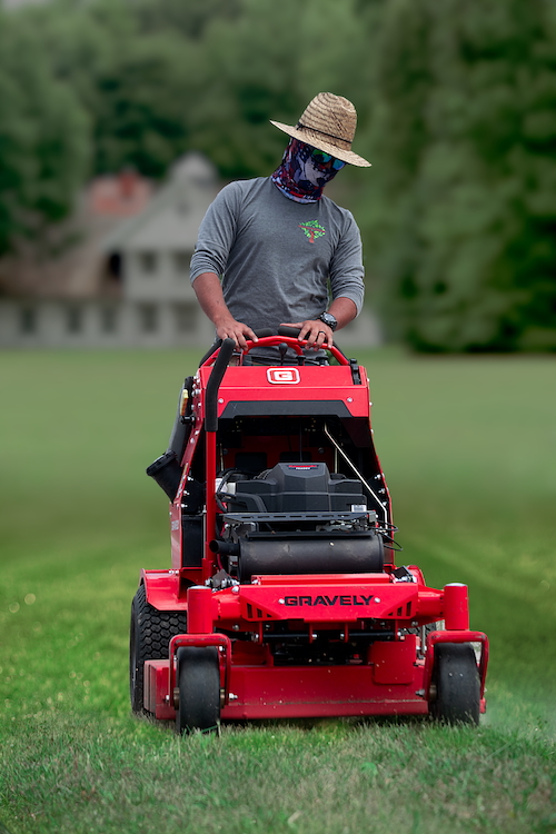 image of mowing.